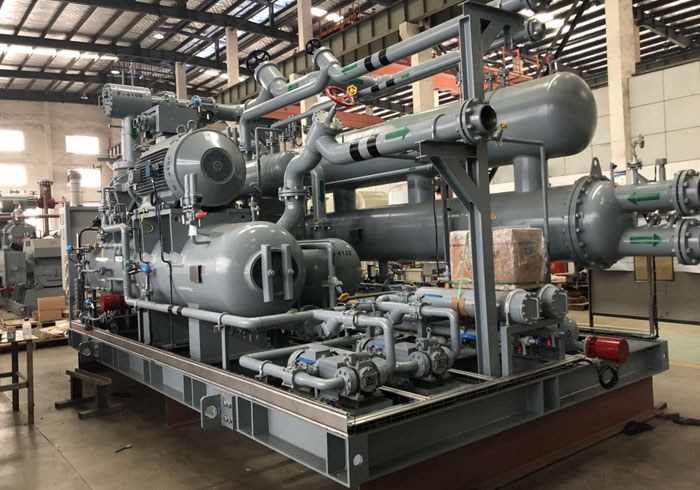 industrial refrigeration plant